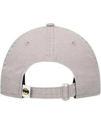 Big Boys and Girls Gray Batman 9TWENTY Adjustable Hat