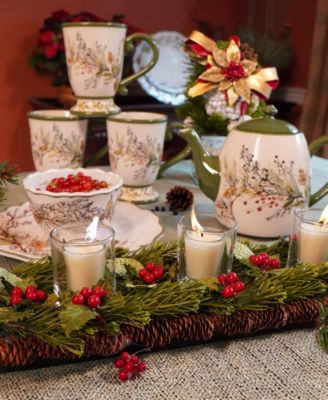 Winters Forest Mugs, Set of 4