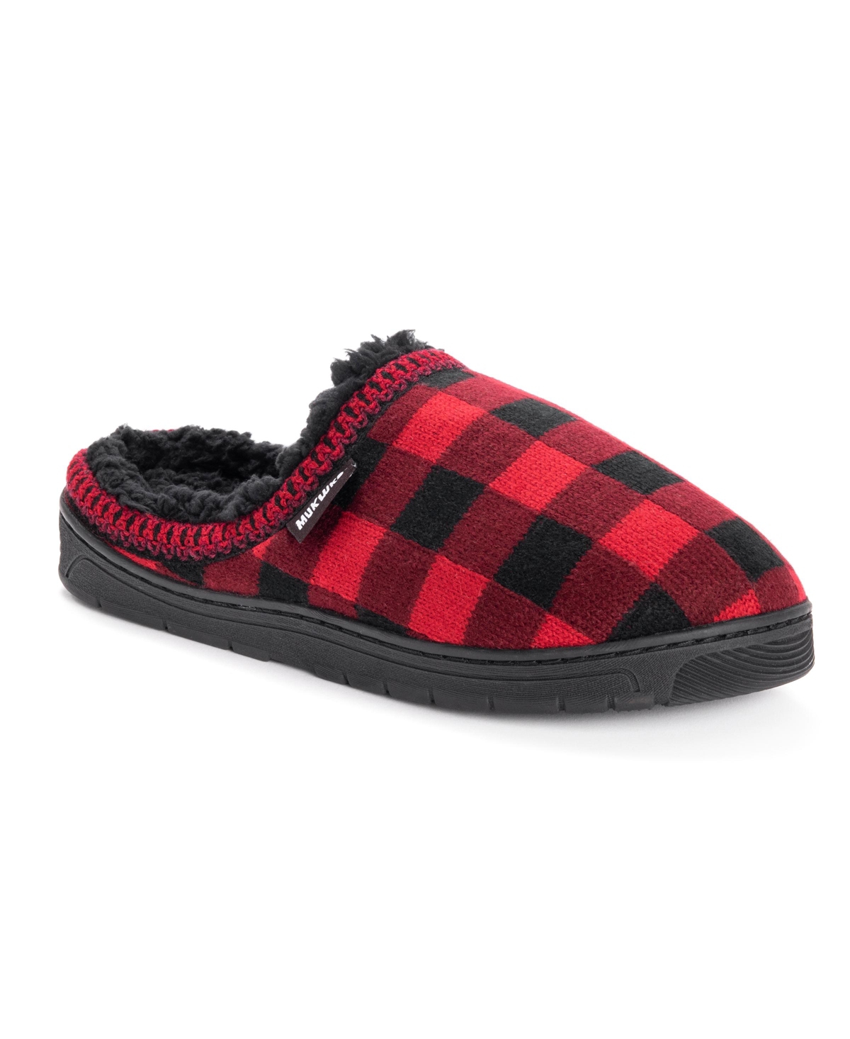 Men's Gabriel Clog Slippers, Black, S (8-9) - Dark blue