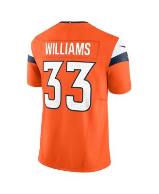 Men's Javonte Williams Denver Broncos Alternate Vapor F.U.S.E. Limited Jersey