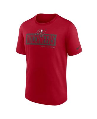 Men's Red Tampa Bay Buccaneers Exceed Performance T-Shirt