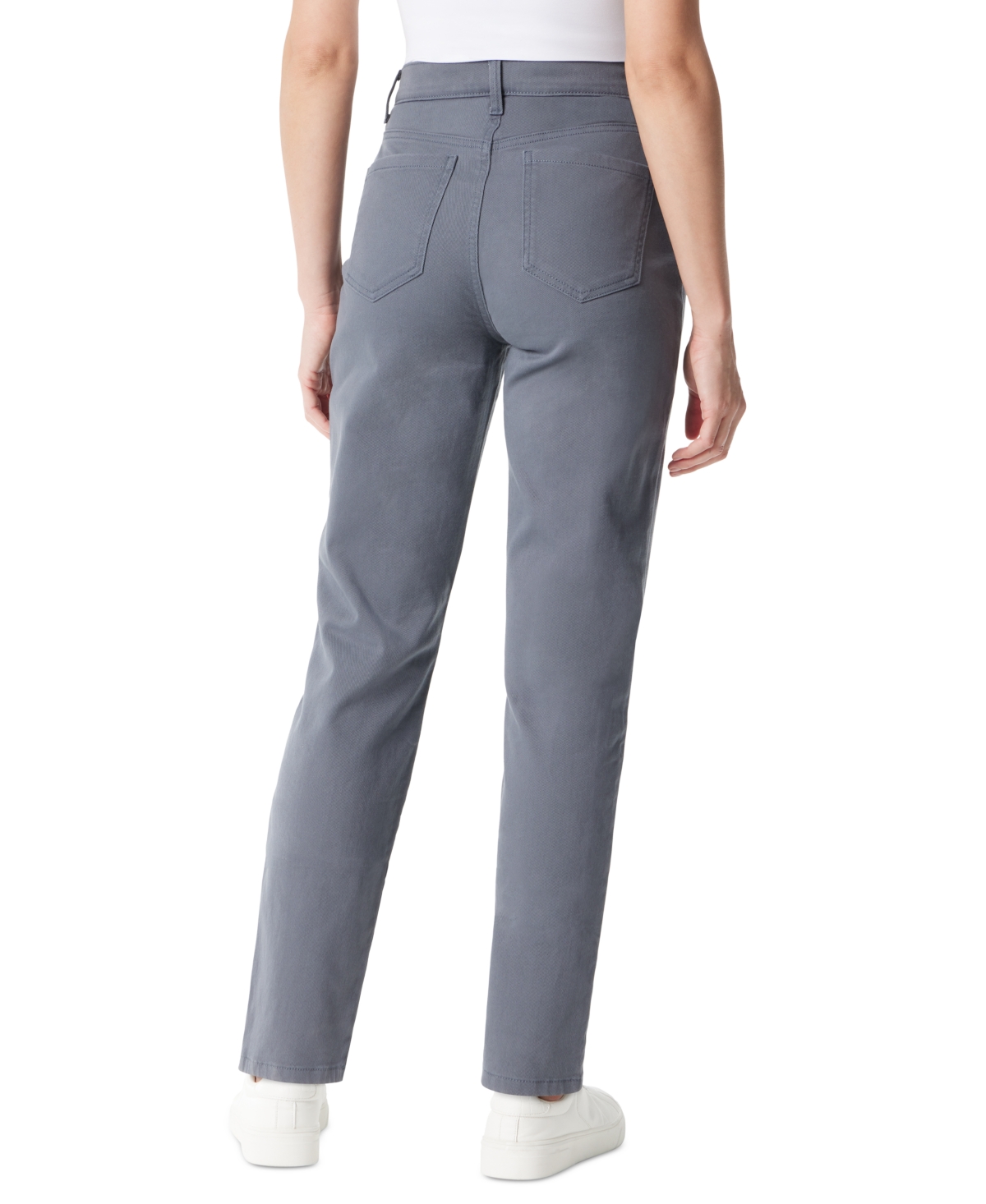 Gloria Vanderbilt Women's Amanda Colored Twill Straight-Leg Jeans, in Regular & Short