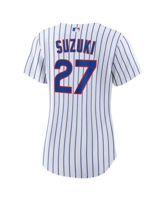 Women's Seiya Suzuki White Chicago Cubs Home Replica Jersey