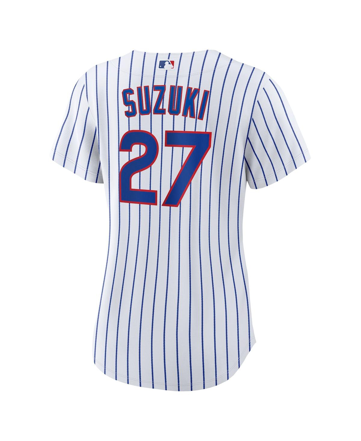 Nike Women's Seiya SuzukiChicago Cubs Home Replica Jersey - White