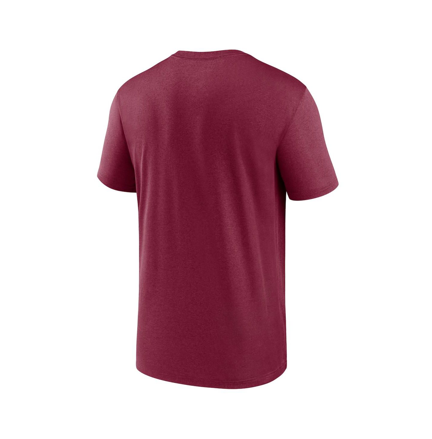 Мужская футболка Nike Garnet Florida State Seminoles Primetime Legend Logo — фото 2