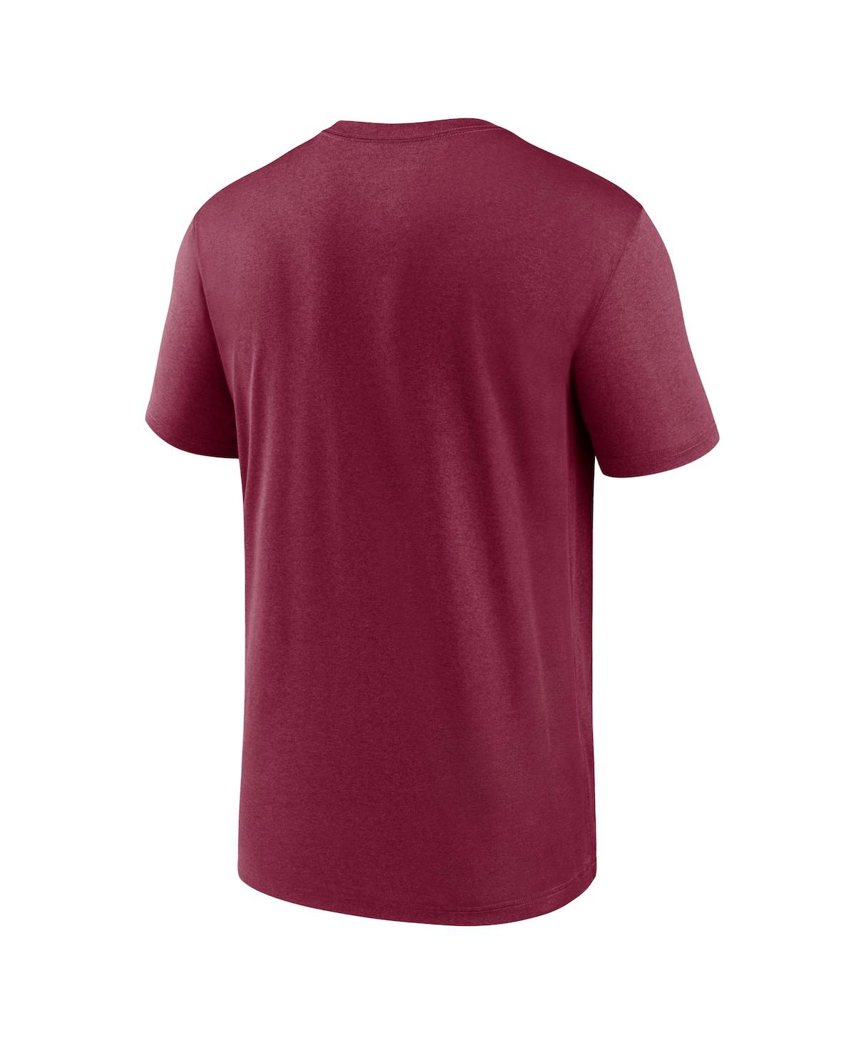 NIKE MEN'S GARNET FLORIDA STATE SEMINOLES PRIMETIME LEGEND LOGO T-SHIRT