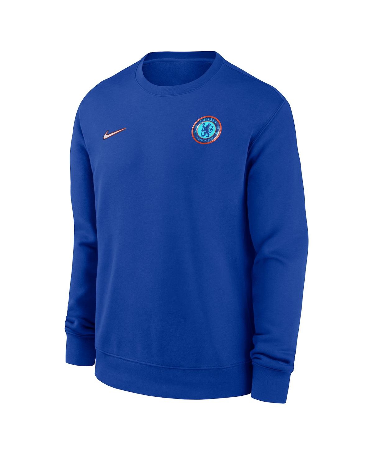 Nike Men'sChelsea Club Pullover Sweatshirt - Blue