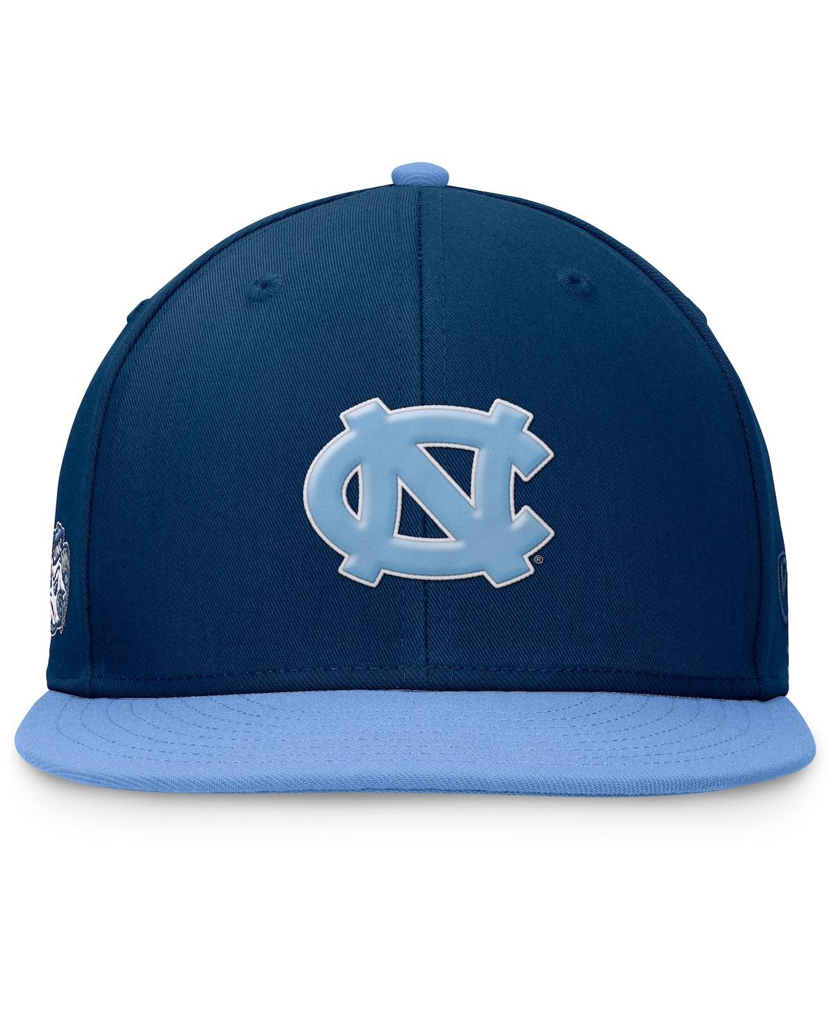 Top of the World Men'sLight Blue North Carolina Tar Heels Rally Two-Tone Fitted Hat - Navy, Light Blue