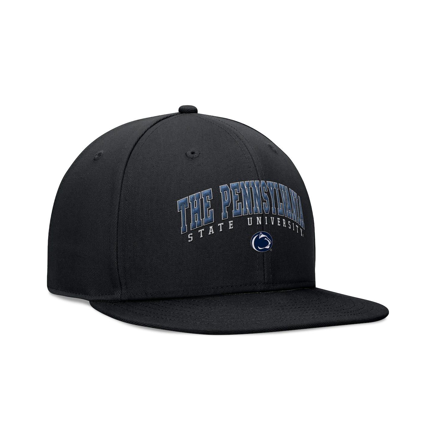 Мужская кепка Top of the World Black Penn State Nittany Lions Bullpen Snapback Hat — фото 3