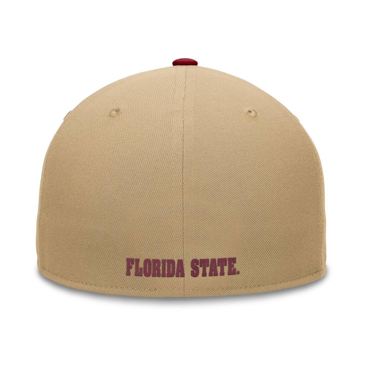Мужская кепка Top of the World Gold/Garnet Florida State Seminoles Rally Two-Tone Fitted Hat — фото 2