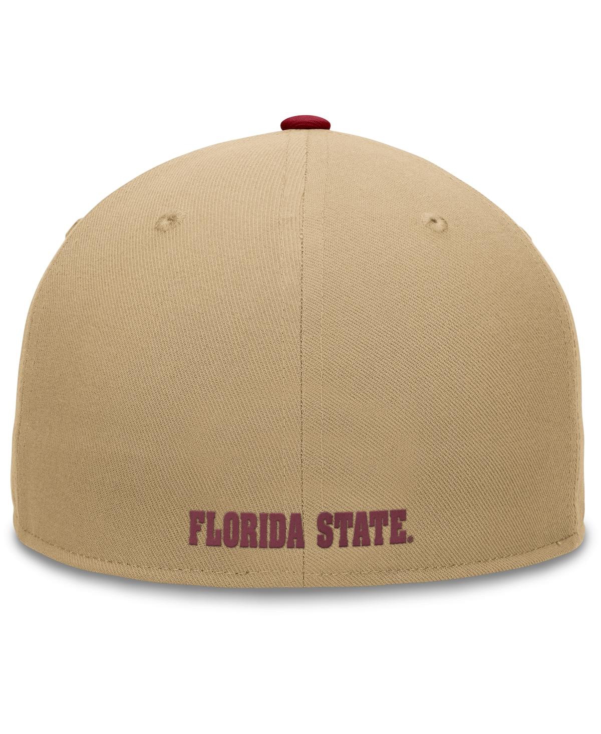 Top Of The World Men's Gold/garnet Florida State Seminoles Rally Two-tone Fitted Hat In Gold,garnet