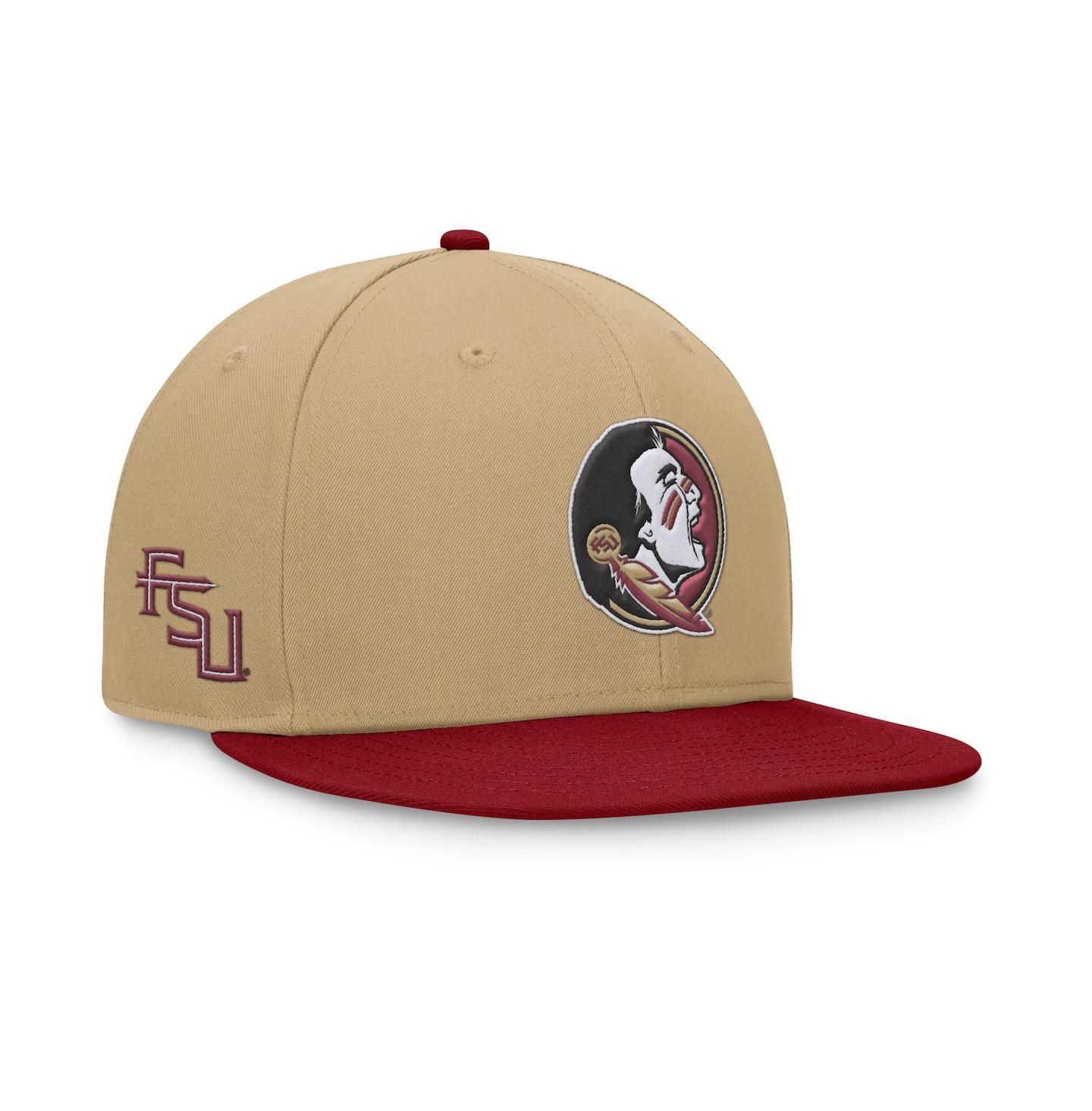 Мужская кепка Top of the World Gold/Garnet Florida State Seminoles Rally Two-Tone Fitted Hat — фото 4