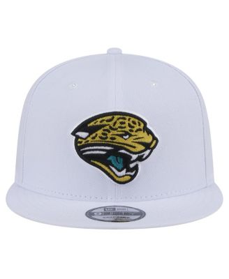 Men's White Jacksonville Jaguars Throwback Logo Standard 9FIFTY Snapback Hat