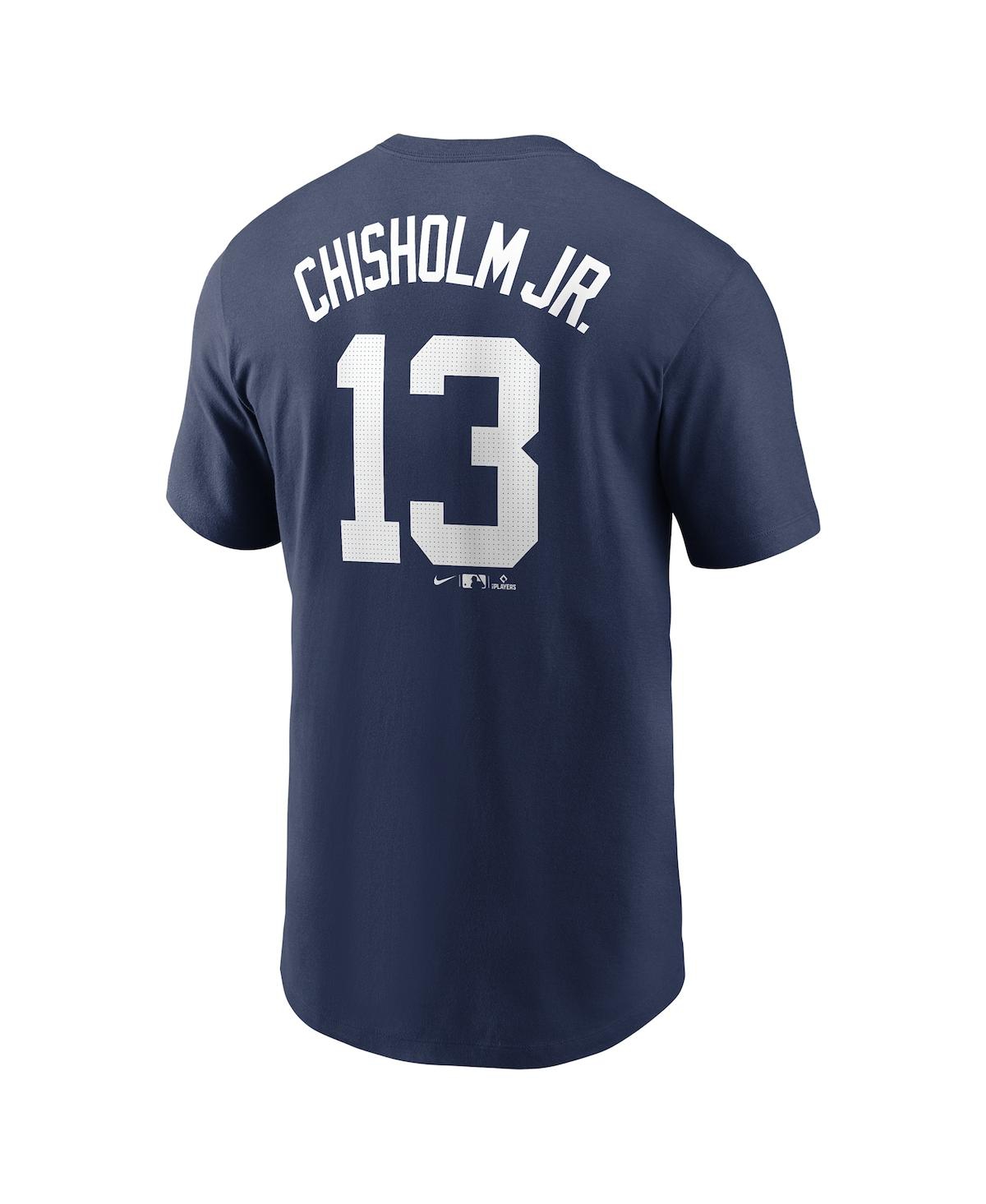 Nike Men's Jazz Chisholm Jr.New York Yankees Fuse Name Number T-Shirt - Navy