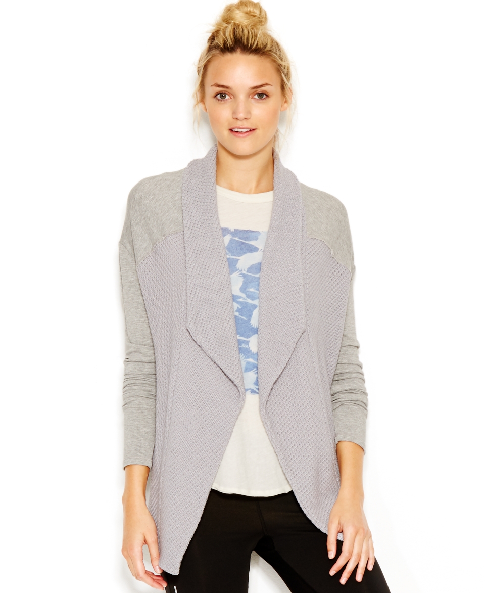 Lucky Lotus by Lucky Brand Contrast Cardigan   Tops   Women