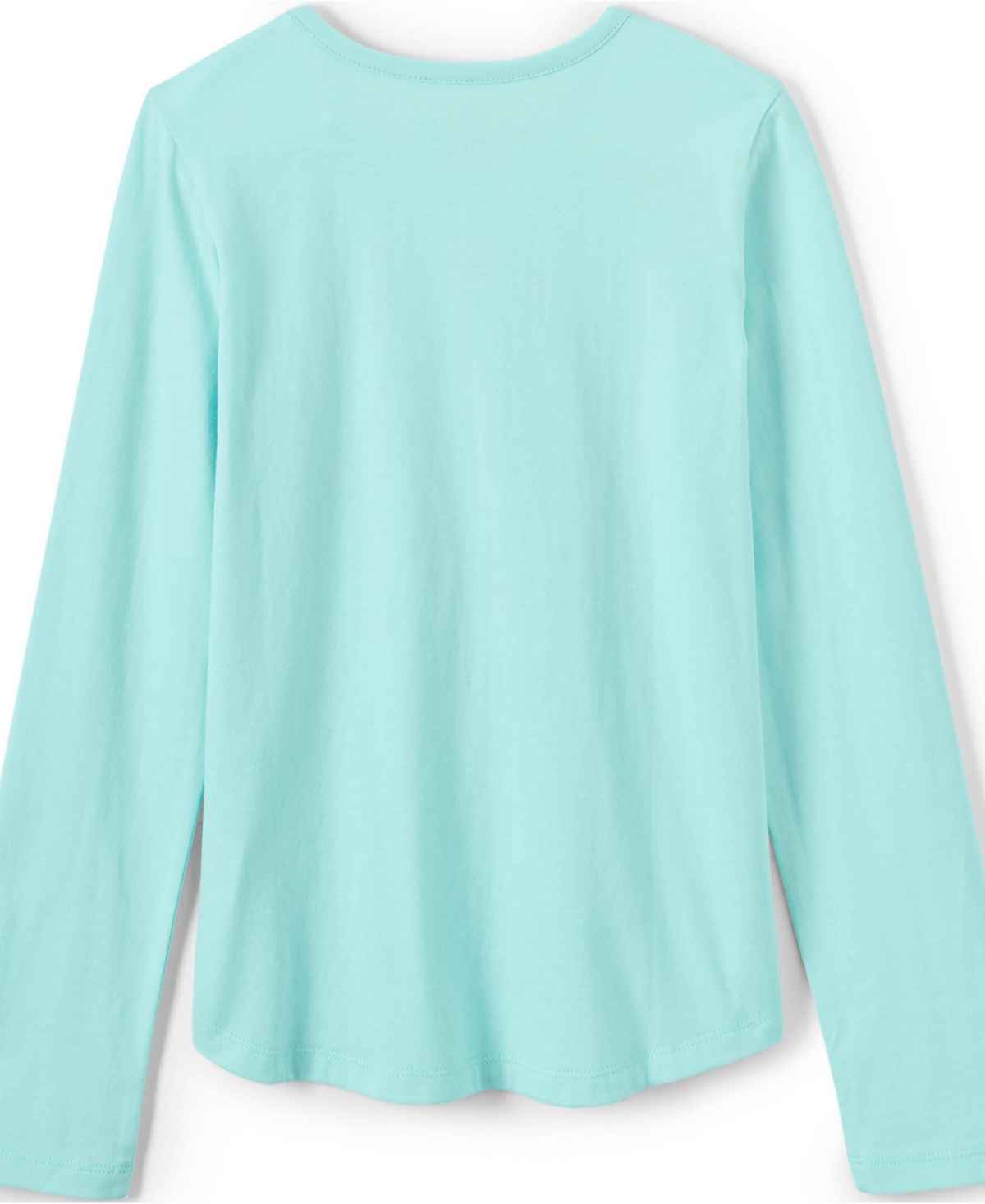 Lands' End Girls Long Sleeve Graphic Tee