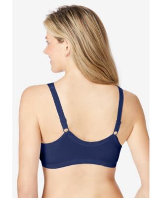 Women's Cotton Front-Close Wireless Bra