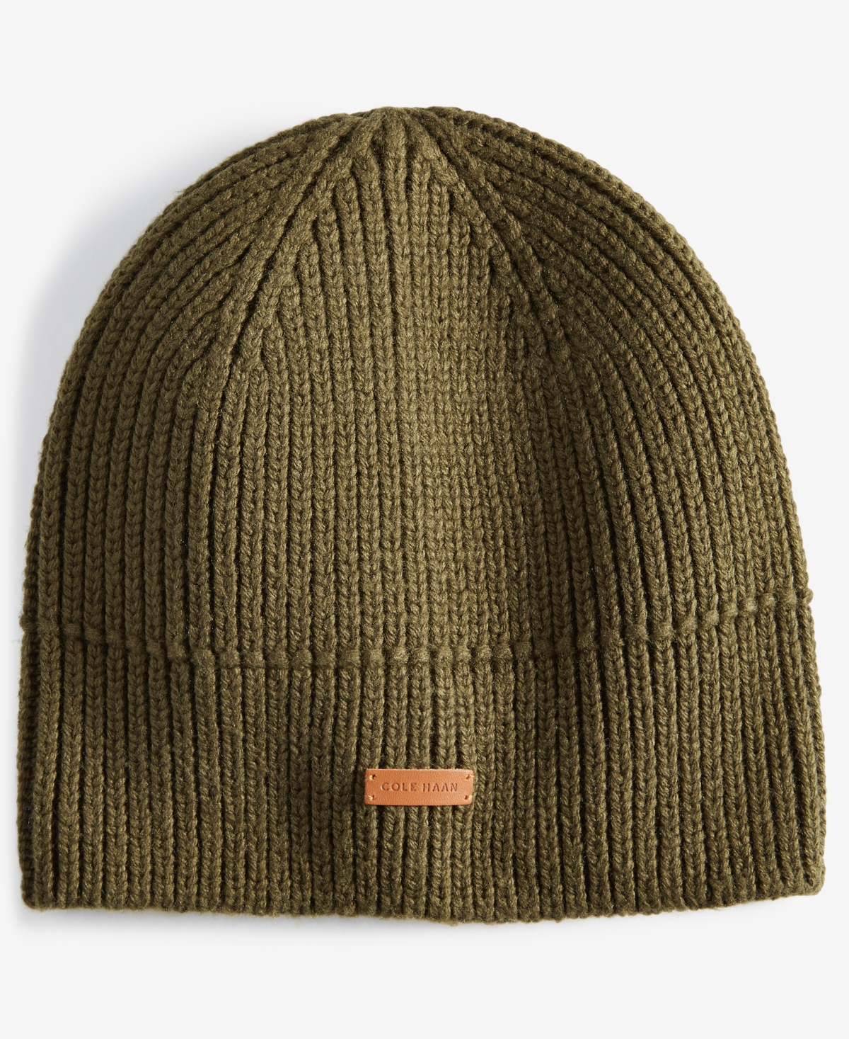 Cole Haan Men's No-Cuff Logo Beanie
