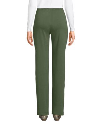 Women's Sport Knit High Rise Elastic Waist Pants