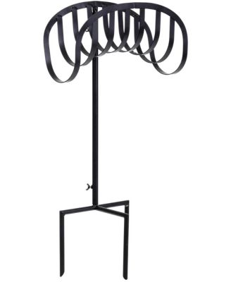 Liberty Garden Manger Style Metal Garden Hose Stand