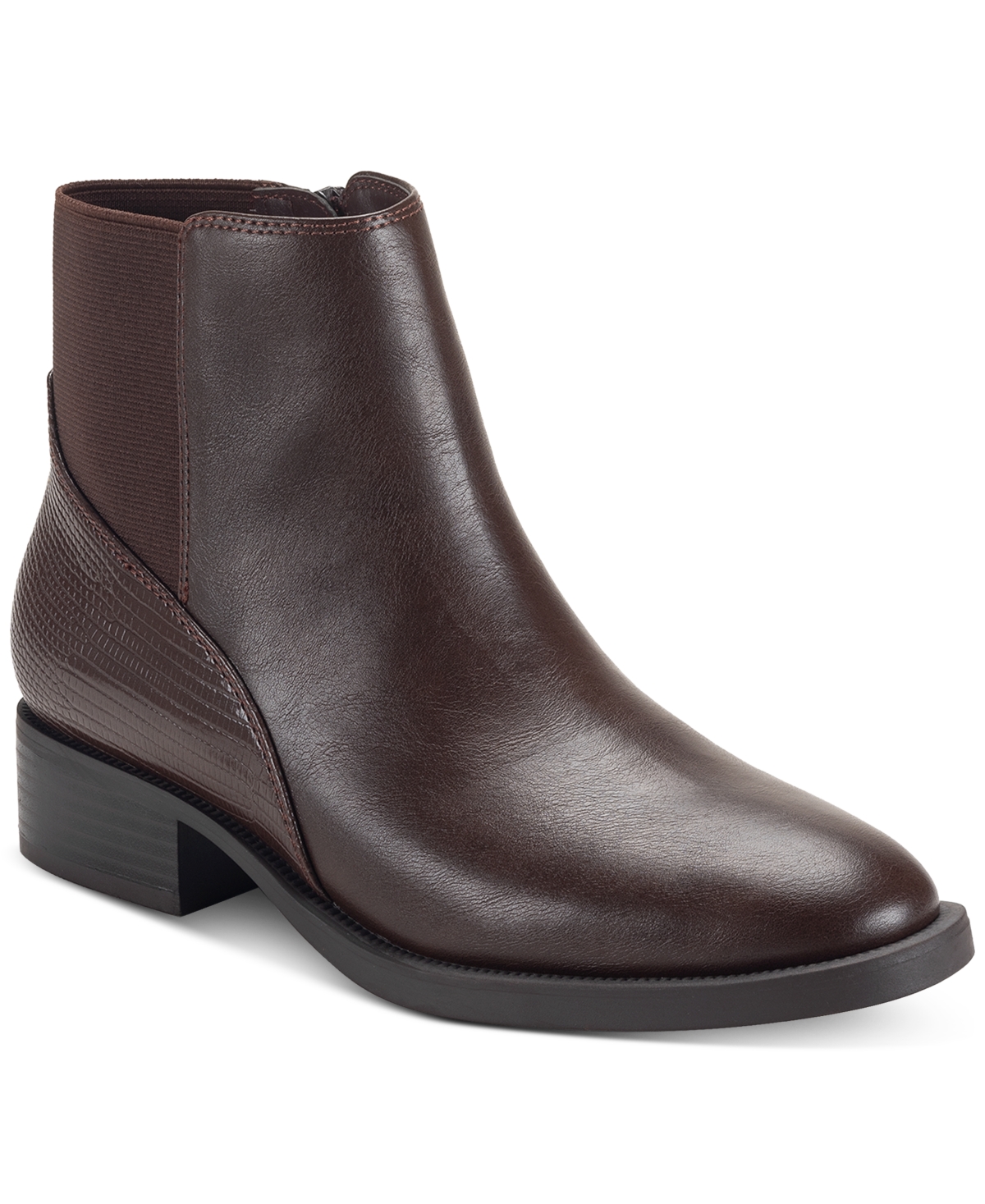 Style & Co Women's Edwinaa Gore Booties, Created for Macy's