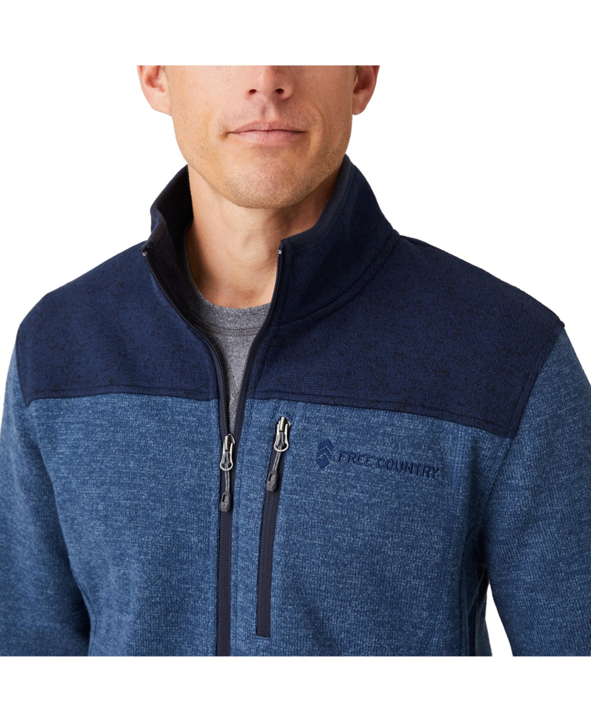 Free Country Men's Frore Ii Sweater Fleece Jacket