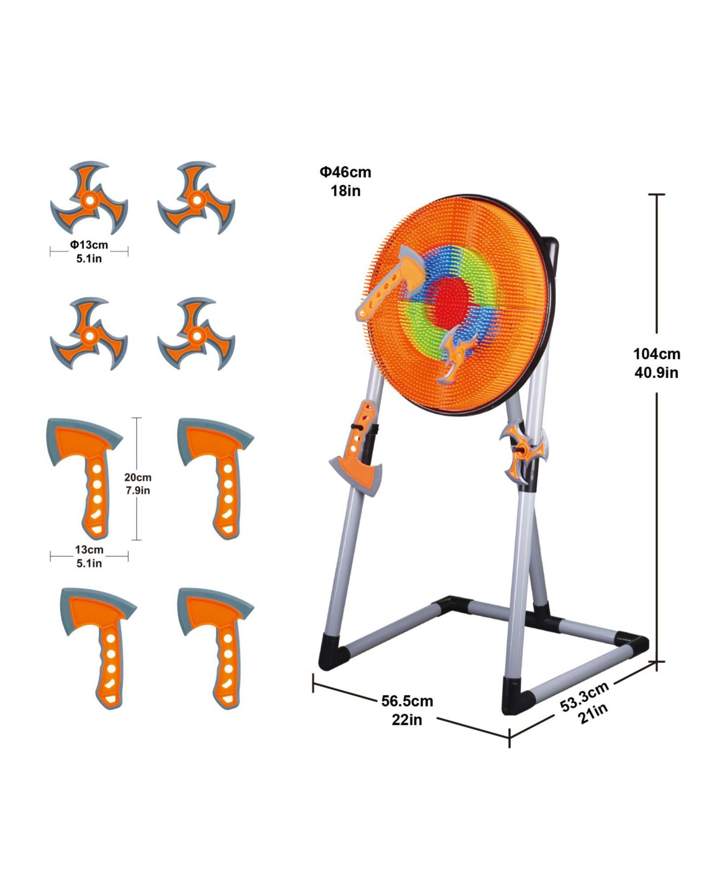 Детские игрушки Contixo TS1 Target Axe Throwing Set — фото 4