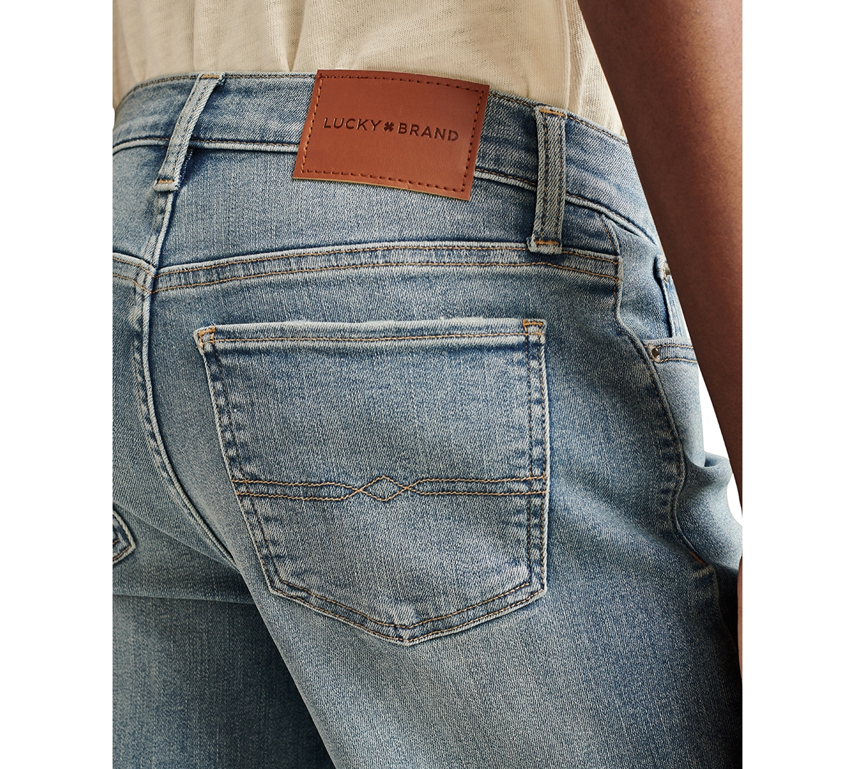 Lucky Brand Women's Mid-Rise Sweet Wide-Leg Jeans