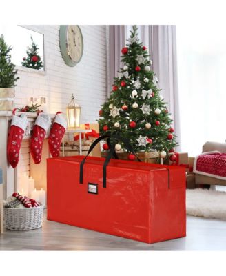 Christmas Tree Storage Bag Zippered with Carry Handles Fit up to 9 ft Tree 65&amp;quot;x15&amp;quot;x30&amp;quot;