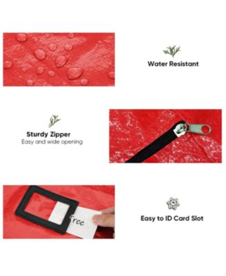 Christmas Tree Storage Bag Zippered with Carry Handles Fit up to 9 ft Tree 65&amp;quot;x15&amp;quot;x30&amp;quot;