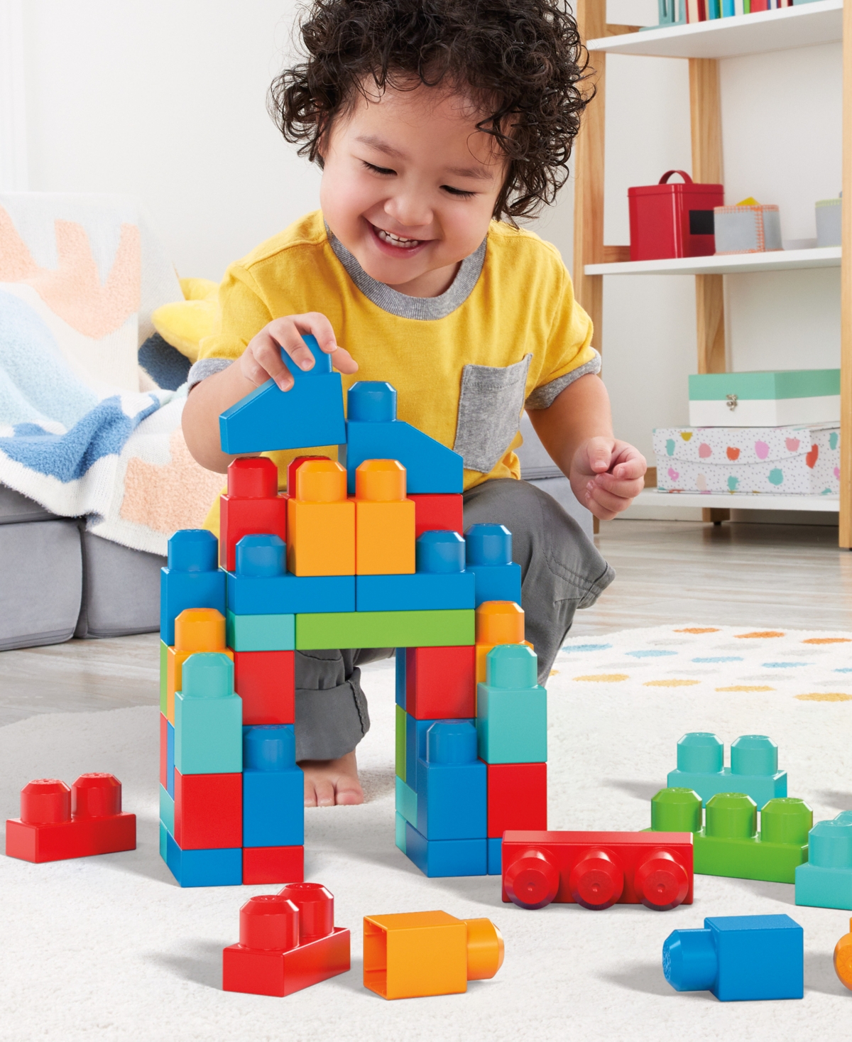 Mega Bloks Fisher-price Big Box Of Blocks Building Toy In Multi-color