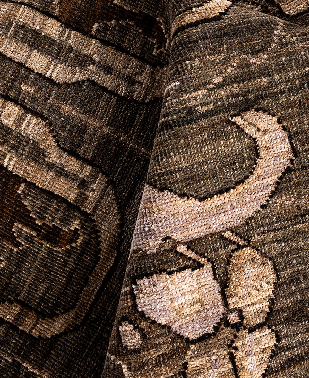 Adorn Hand Woven Rugs Serapi M1993 8'2"x9'8" Area Rug In Brown