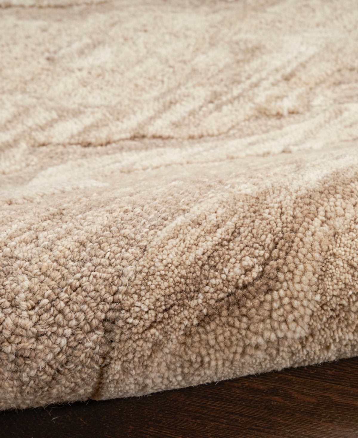 Nourison Home Graceful Gru01 5'3"x7'3" Area Rug In Taupe