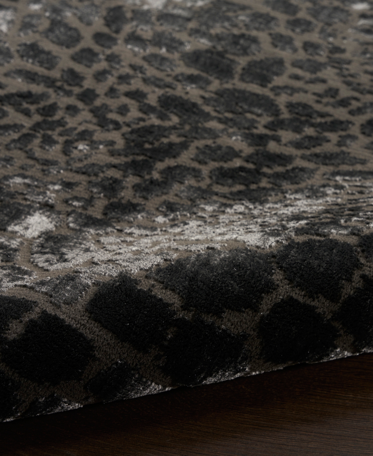 Nourison Home Desire Dsr08 5'3"x7'3" Area Rug In Charcoal