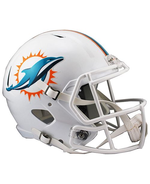 Riddell Miami Dolphins Speed Replica Helmet & Reviews - Sports Fan Shop By Lids - Men - Macy&#39;s
