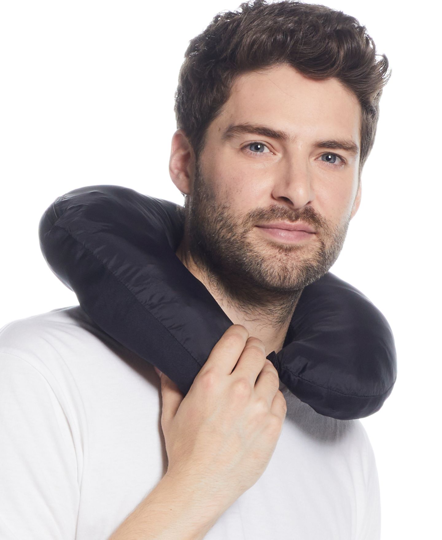 Мужская куртка Weatherproof Packable Neck Pillow Zip-Front Quilted, цвет: Чёрный — фото 6