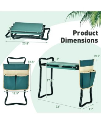 Folding Sturdy Garden Kneeler Pad and Cushion Seat