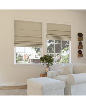 Pryer Textured 100% Blackout Cordless Roman Shade