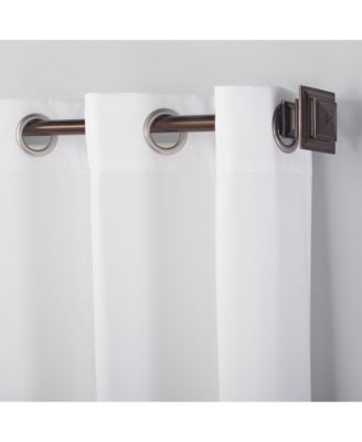 Lindstrom Textured Draft Shield Fleece Insulated Room Darkening Grommet Curtain Panel