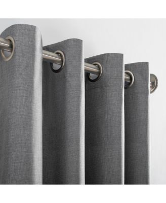 Duran Thermal Insulated 100% Blackout Grommet Curtain Panel