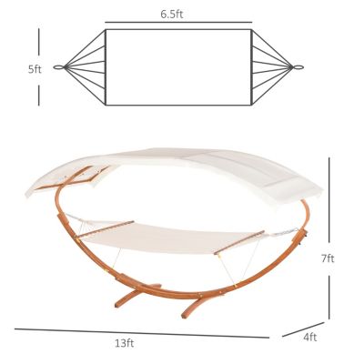 Premium Outdoor Hammock with Stand