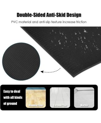 Large Yoga Mat 6' x 4' x 8 mm Thick Workout Mats