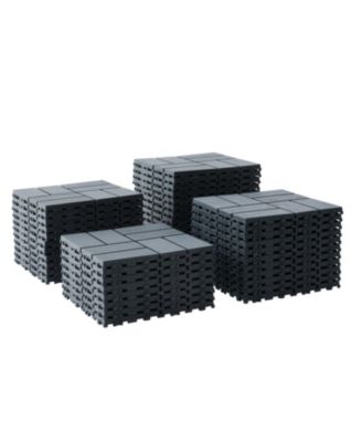 44-Pack Interlocking Deck Tiles for Outdoor Use