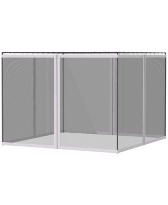 10' x 13' Sidewall Netting for Gazebos & Tents (White)