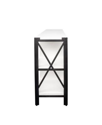 Industrial Farmhouse TV Stand for Living Room & Bedroom