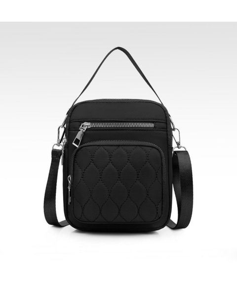 Женская сумка Nicci Nylon Quilted, цвет: Чёрный
