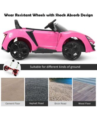 12V 2.4G RC Electric Vehicle with Lights-Red