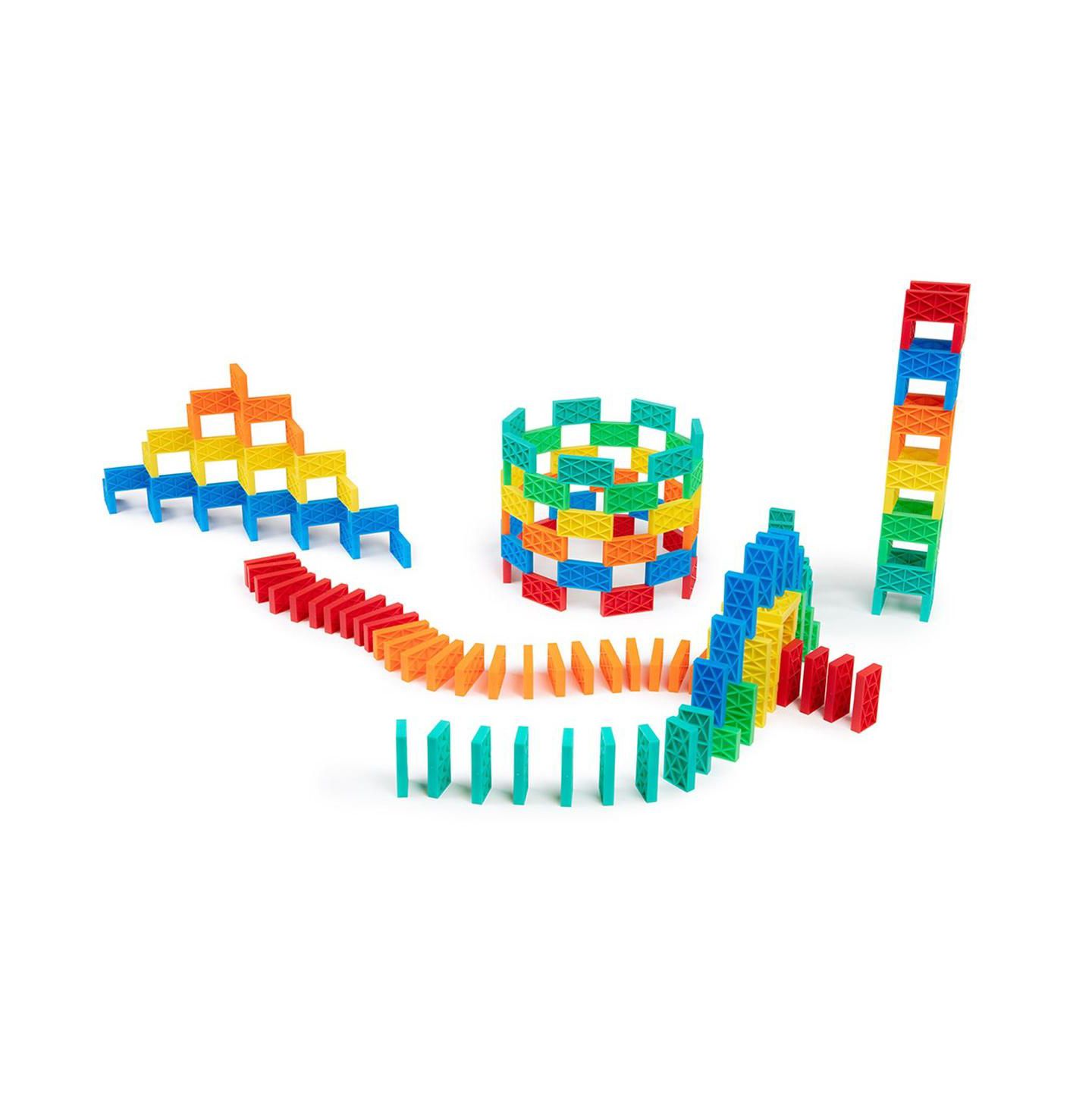 Детские конструкторы Atwood Toys Inc Kinetic Domino Toppling Kit - 204 Pieces — фото 5