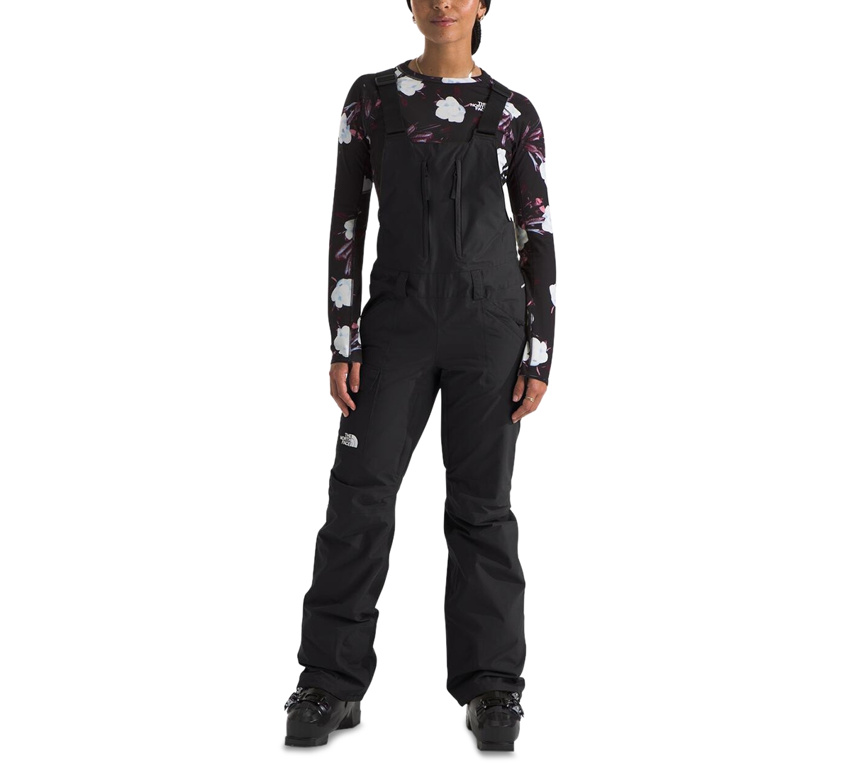 THE NORTH FACE WOMEN'S FREEDOM PRINTED BIB OVERALLS 