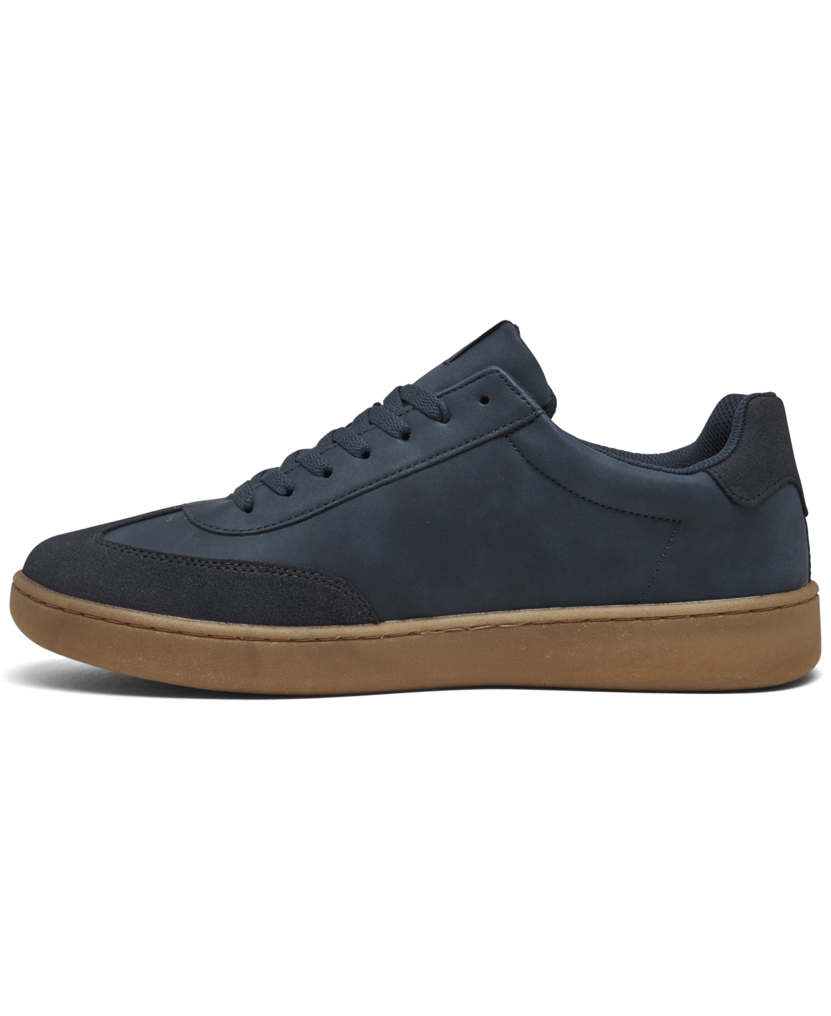 Ben Sherman Men's Glasgow Low Casual Sneakers From Finish Line In Navy,gum